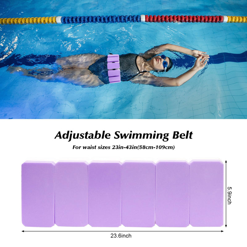Water Dumbbells Aquatic Exercise Combo Set, High Density Water Weight, Swimming Belt, Swimming Aquatic Gloves for Swim Fitness Training Water Exercise