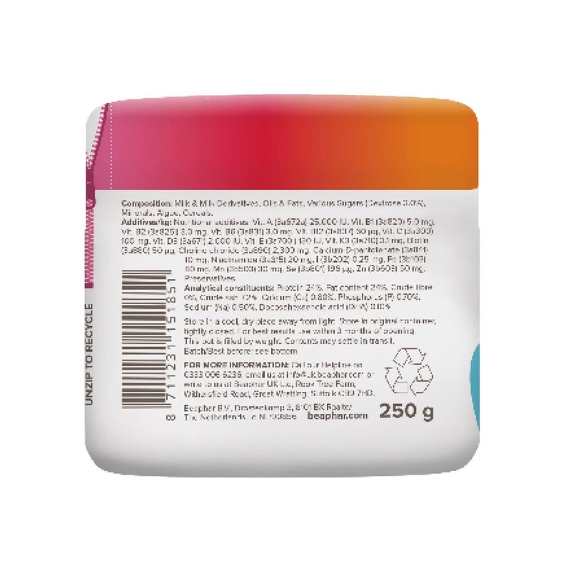 Beaphar- Lactol Puppy Milk 250g - Milk Replacer & Complete Feed for Newborn & Weaning Puppies – For growth & development – Contains DHA, Vitamins & Minerals – Ideal for Hand-Rearing – Use from Birth 250 g (Pack of 1)