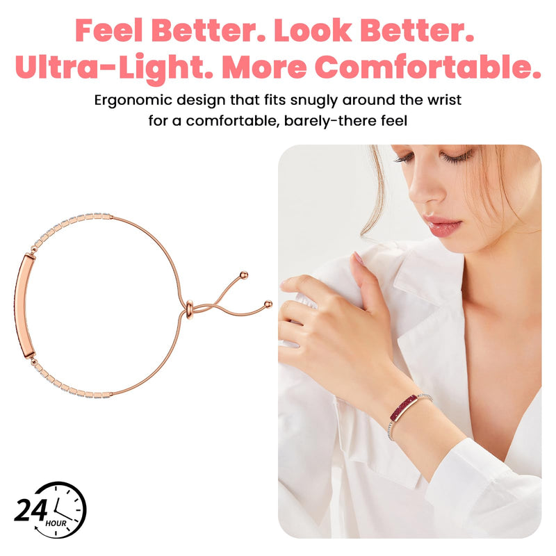 Smart Bracelet for Women Pure Red