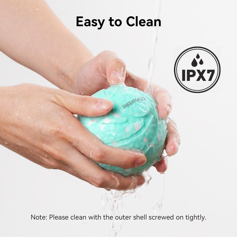Cheerble [2025 Upgrade Smart Interactive Dog Toys,Wicked Ball AIR,3 Interactive Modes,Self Moving Bouncing Rotating Ball,E-TPU Material,IPX7 Waterproof,Active Rolling Ball for Medium and Large Dogs Aqua - BeesActive Australia