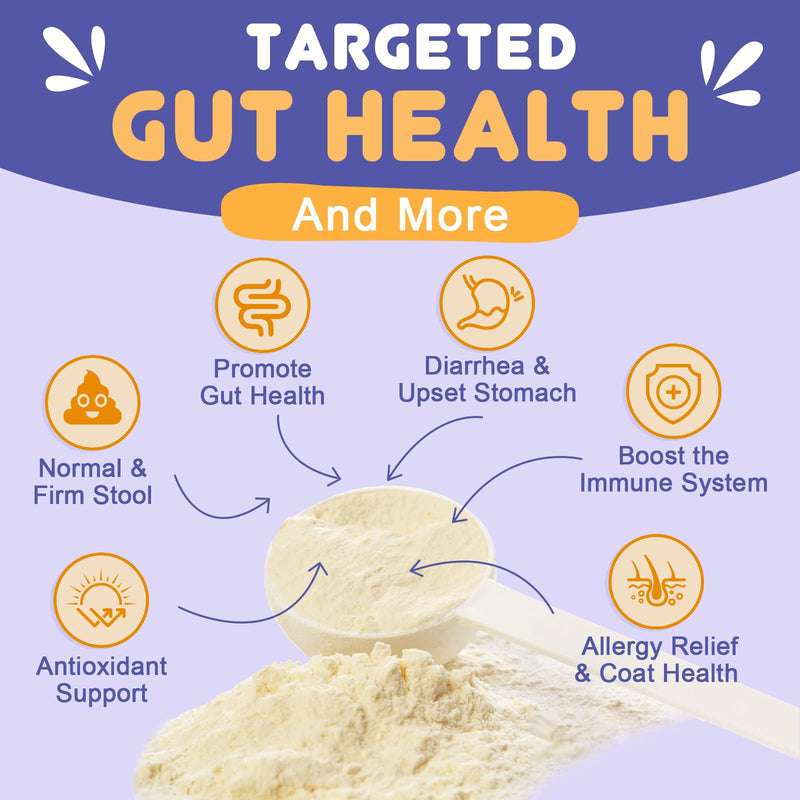 Probiotics for Dogs Powder & Dog Dental Powder, Chicken Flavor