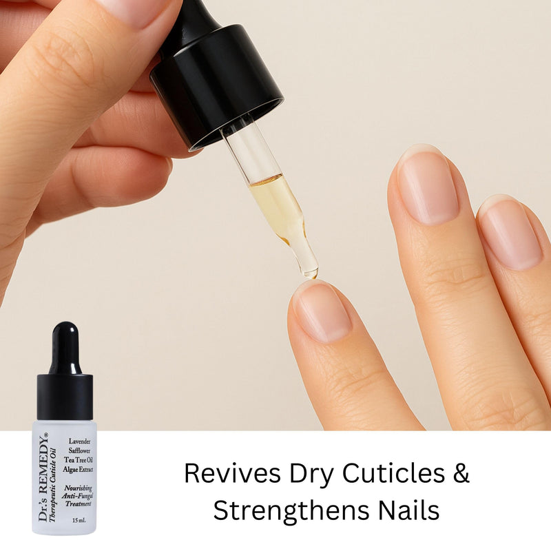 Dr.'s Remedy Therapeutic Caress Cuticle Oil, Nourishing Treatment for All Nail Types, 0.507 Fl Oz (Pack of 1) - BeesActive Australia