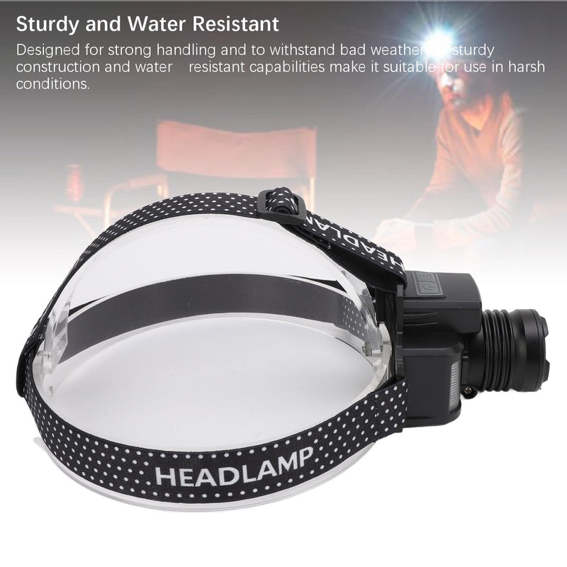 ciciglow LED Rechargeable Headlamp, 30W Type C Charging HeadLamp LED HeadFlashlight with Smart Sensor for Adults Hiking Camping Gear