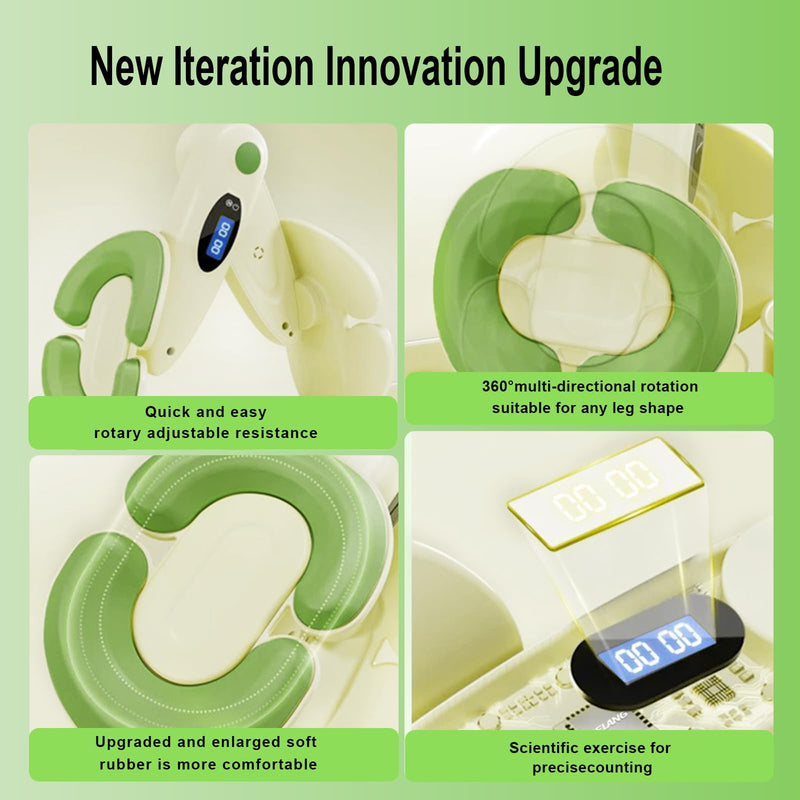 Kegel Exerciser,Pelvic Floor Muscle Traine,Kegel Trainer for Postpartum Rehabilitation,Inner Thigh Exerciser Specially Designed for Women Green