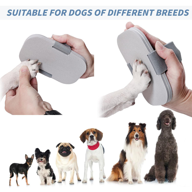 xtemtoamz Claw File Dog Claw Grinder for Dogs Scratching Board Dog, Dog Nail Grinder, Nail File for Dogs, Claw Cutter for Dogs, Claw Care for Dogs, Gray - BeesActive Australia