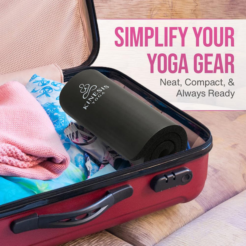 Knee Pad Cushion - Extra Thick 1 inch (25mm) for Pain Free Yoga - Includes Breathable Mesh Bag for Easy Travel and Storage (Does Not Include Yoga Mat)