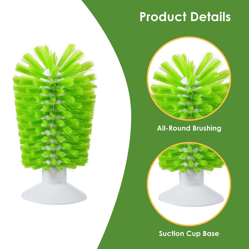 Amaxiu Turtle Brush, Turtle Exfoliate Brush with Suction Cup Turtle Scrub Brush for Shell Tortoises Back Scratches BrushTurtle Brush Green for Remove Turtle Shell Scutes Mud Dirt - BeesActive Australia