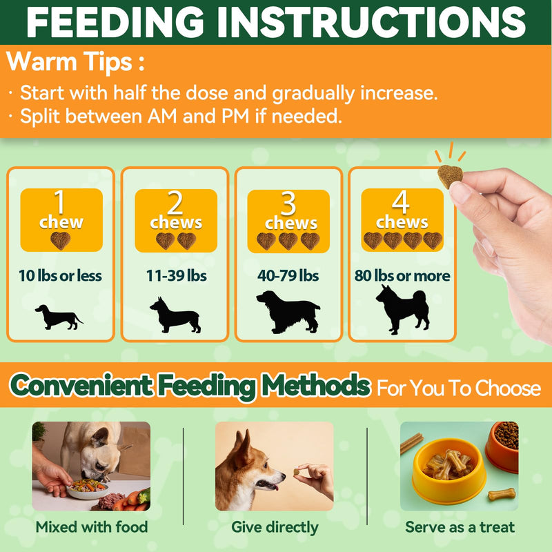 Carmelie Flea and Tick Prevention for Dogs - 200 Soft Chewables Natural Dog Flea and Tick Support - Oral Flea Supplement for All Breeds & Size Dogs, Puppy Flea Protection - Duck Flavor