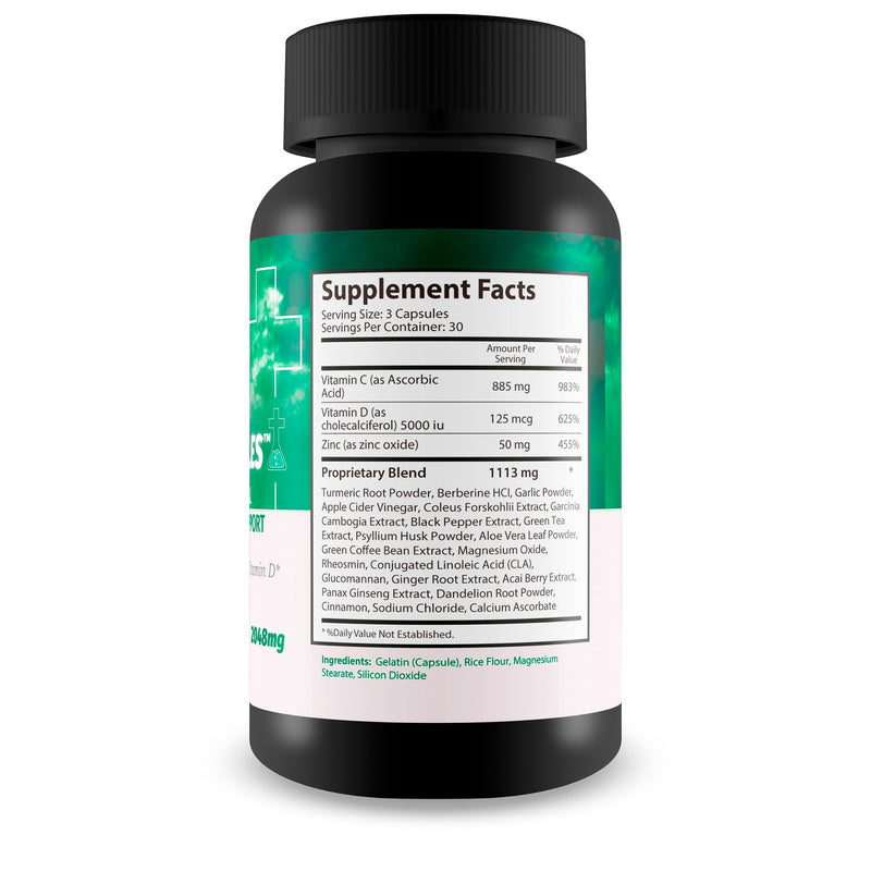 Pro Divinity Labs CZD Capsules - Overall Health Support Supplement - an Alternative Natural Approach to Health with Vitamin C, Zinc, Vitamin D, & Herbs - Support Immune Health & Reduced Swelling