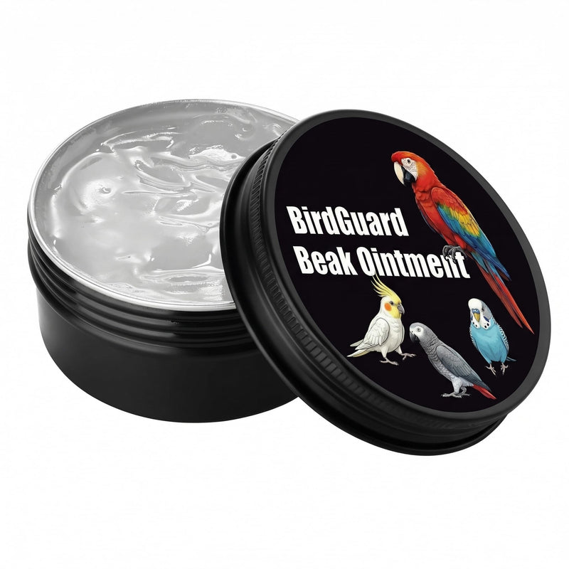 BirdGuard Bird Beak Oil & Conditioner for Birds, Parrot Beak Moisturizer Claw and Feet Ointment for Cockatiel Budgie Conure Dry Skin Care