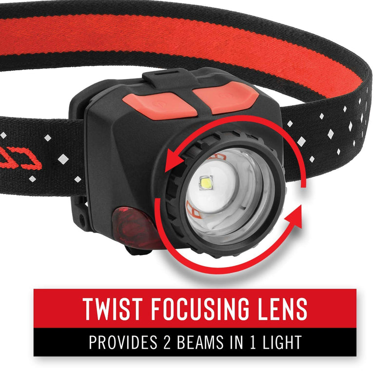 Coast FL84 575 Lumen Dual Color Focusing LED Headlamp 2-Pack - BeesActive Australia