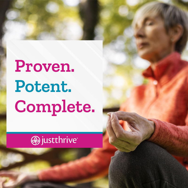 Just Thrive Vitamin K2-7 Supplement for Bone, Brain & Cardiovascular Health | 60 capsules, K2-7 formula, Supports bone strength, brain health, cardiovascular wellness and everyday whole-body vitality