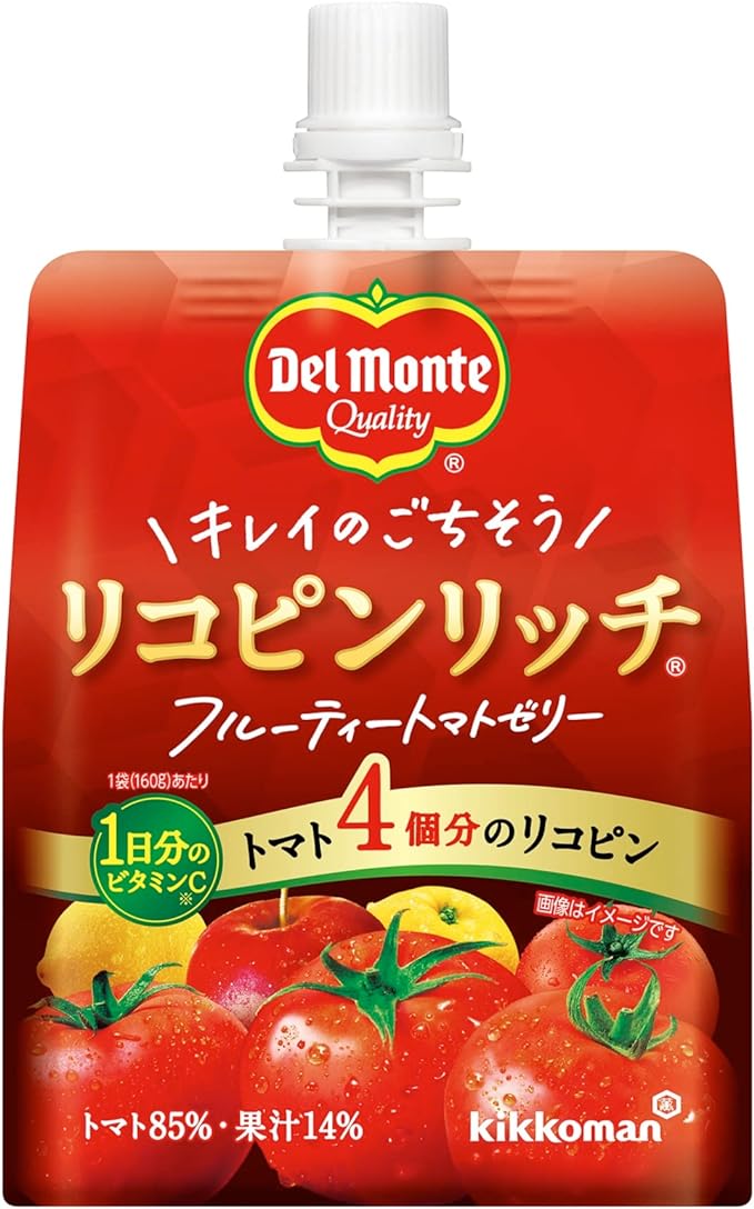 Del Monte Lycopene Rich Fruity Tomato Jelly (Jelly Beverage) 5.6 oz (160 g) x 6 Packs - BeesActive Australia