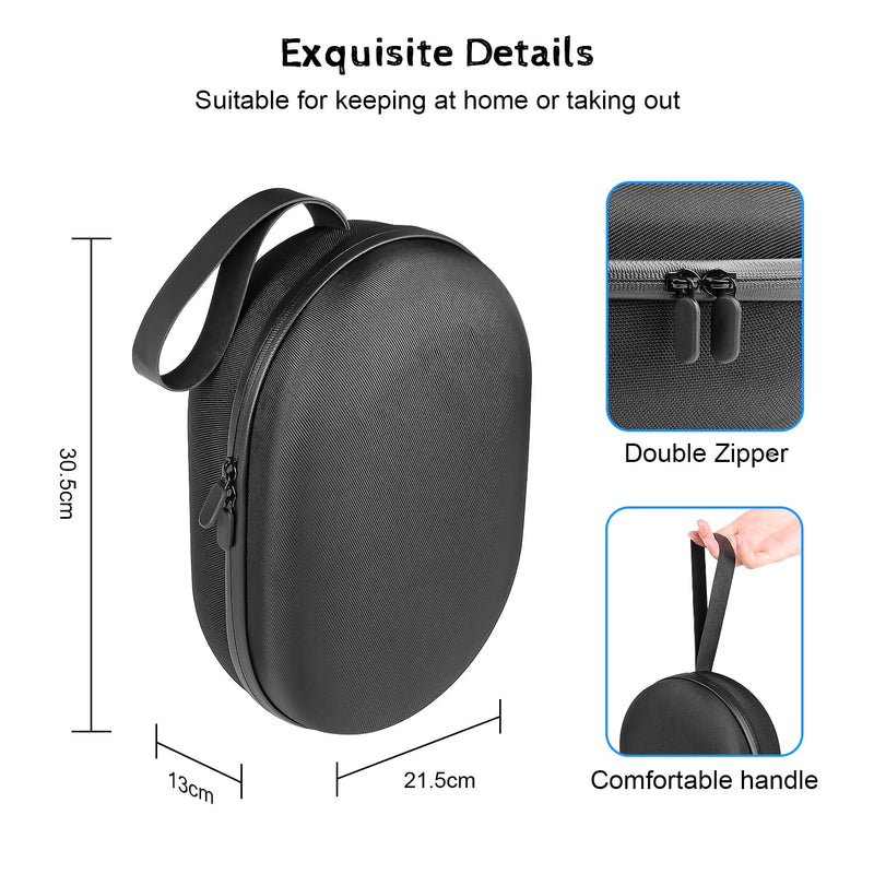 Tyasoleil Carrying Case for Apple Vision Pro, Portable Waterproof Anti-Scratch Storage Bag for Apple Vision Pro Accessories, Suitable for Home and Out - BeesActive Australia