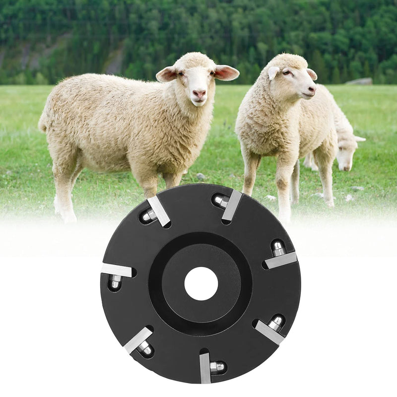 Livestock Hoof Trimming Disc Plate Hoof Trimming Discs Hoof Grinding Discs Claws Hoof Care Tool with 7 Blades Aluminum alloy - BeesActive Australia