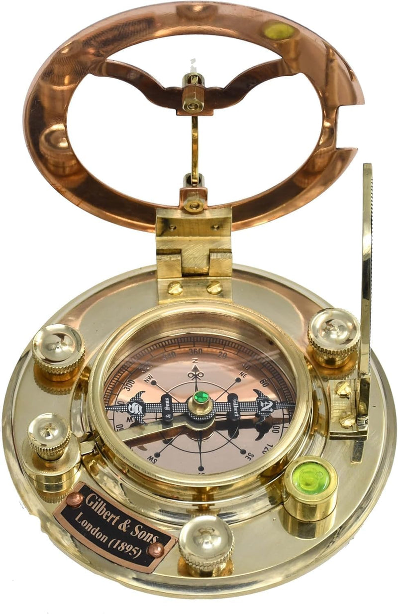 Anniversary Sundial Compass Gift for Him or Her Men Wedding Anniversary Unique Gift Ideas for Husband or Wife 10th 20th 30th 40th 50th Year Celebration (Anniversary #2) Anniversary #2