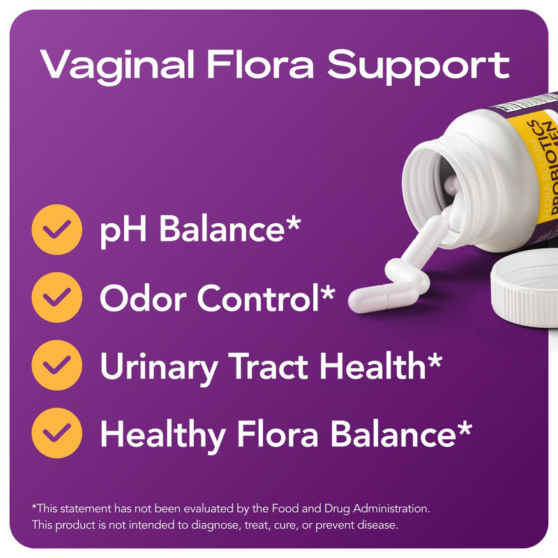 Complete Vaginal Probiotics for Women - w/Added Cranberry, D-mannose to Promote Urinary Tract, Bladder, Gut & Vaginal Health - pH Balance for Women - Support UTI, BV, YI - 60 Vegan Capsules 60 Count (Pack of 1) Vaginal & Urinary Support - BeesActive Australia