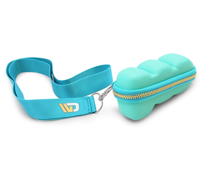 CASEMATIX Turquoise Asthma Inhaler Travel Case, Does Not Include Inhaler Medicine - BeesActive Australia