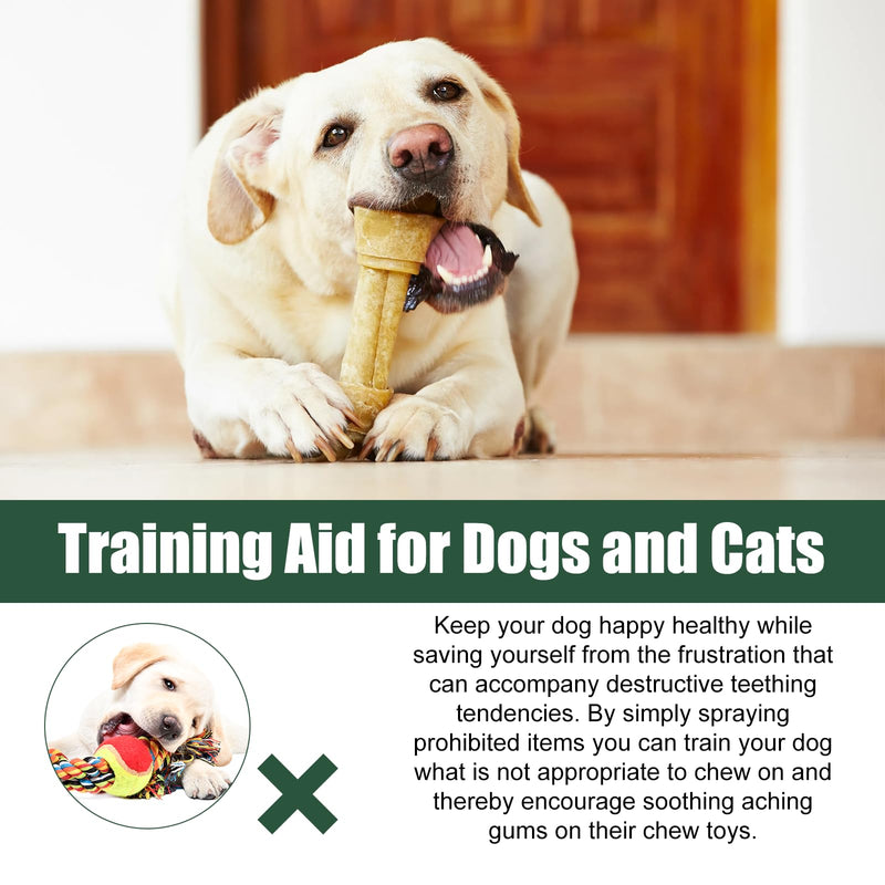 No Chew Spray for Dogs, 50ML. Bitter Apple Spray for Dogs to Stop Chewing. Effective Dog Deterrent Spray for Carpet Furniture. Alcohol Free, Furniture, Plant and Pet Safe. Indoor and Outdoor Use. pink - BeesActive Australia