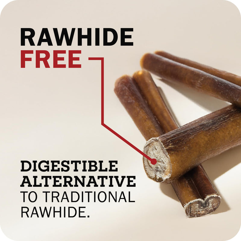 Redbarn Pet Products All-Natural 4" Bully Stick Rings for Dogs - Premium Grain-Free & Rawhide-Free Single Ingredient Long Lasting Low Odor Dental Treat for Chewers - 3 Count (Pack of 2) 3 Count (Pack of 2)