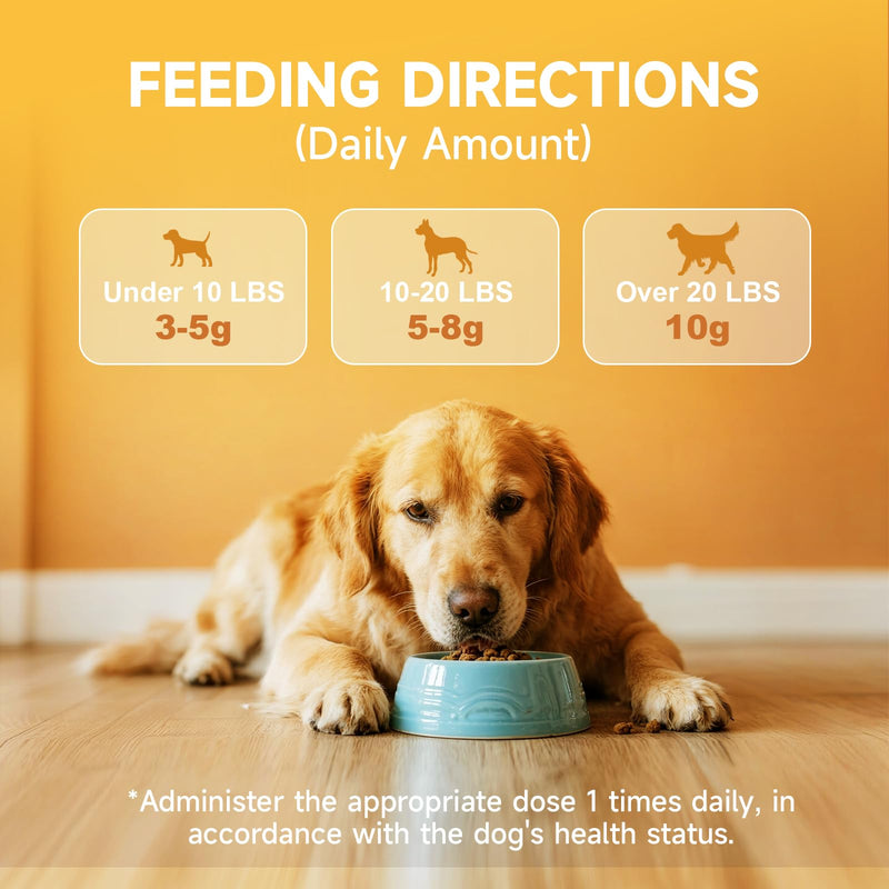Pumpkin for Dogs Probiotics - Pumpkin Powder for Dogs, Digestion, Gut Health, Constipation Diarrhea Relief - Cranberry, Blueberry, Enzymes, Probiotics for Dogs, Fiber for Dog, 230g