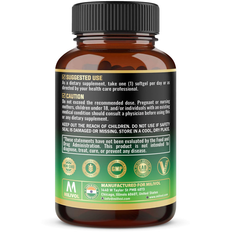 515 mg - CQ10 Softgels with Vitamin E, CoQ10, and Red Yeast Rice - 60 Softgels