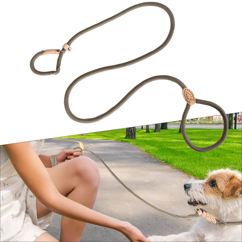 KOSHIFU Dog Lead Retriever Lead with Pull Stop Moxon Lead 120cm Soft Braided Handle with Collar Adjustable Retriever Leads for Small Medium and Large Dogs - BeesActive Australia