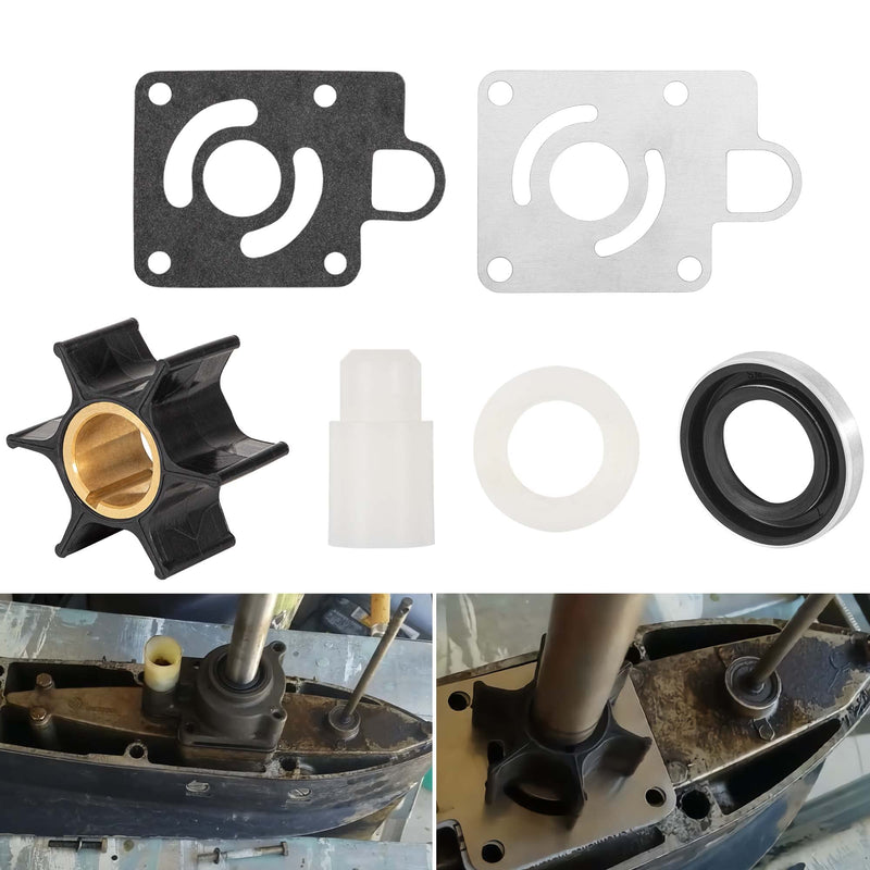 Bonbo 12012 Water Pump Impeller Kit Fit for Chrysler Force 75 85 90 100 105 115 125 140 hp 1979-1989 Replaces for OEM Part Number FK1069 - BeesActive Australia