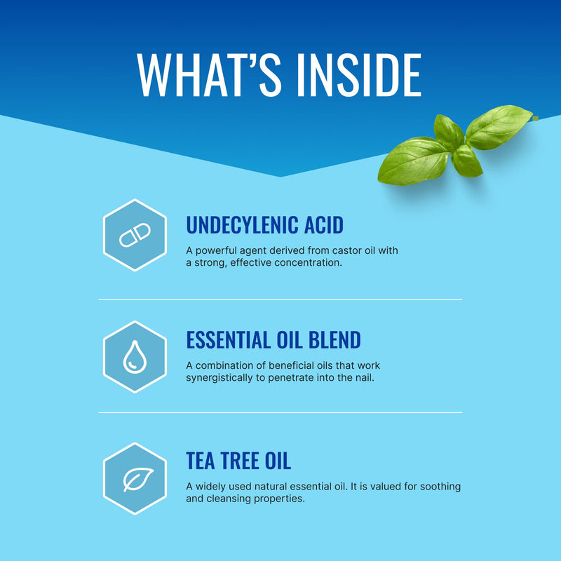 Approved Science Fungix - Undecylenic Acid & Tea Tree Oil - Serum for Fingernail and Toenail Care - Infused with Essential Oils - Nail Appearance Support - Pack of 1 0.5 Fl Oz (Pack of 1)
