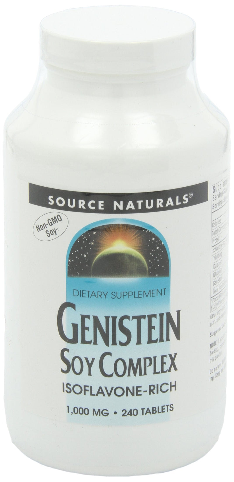 Source Naturals Genistein Soy Complex 1000 mg - 240 Tablets 240 Count (Pack of 1)