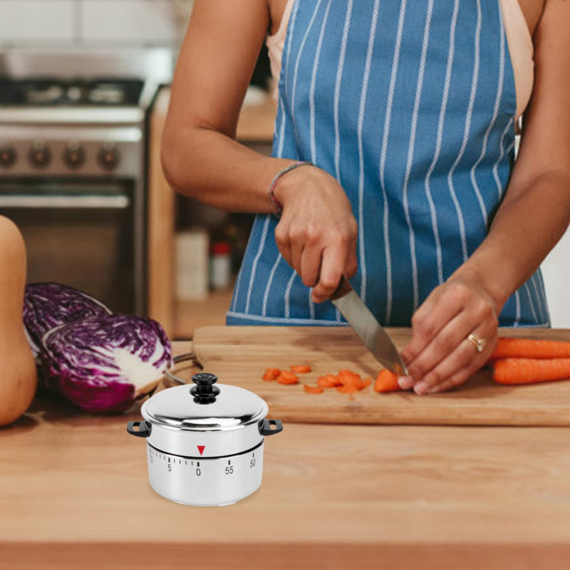 HANABASS Mechanical Kitchen Timer 60 Minutes Rotating Countdown Timer for Cooking Baking and Home Use Easy to Read Numbers Loud Alarm Battery-Free Design Compact 3.14X2.59X2.40 Inch - BeesActive Australia