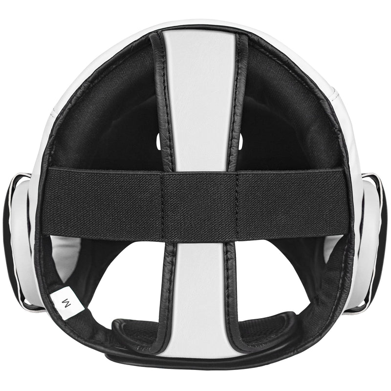 Boxing Headgear Training Sparring Head Guard for MMA, Muay Thai, Kickboxing Trainees, and Boxing for Adult Men White Medium