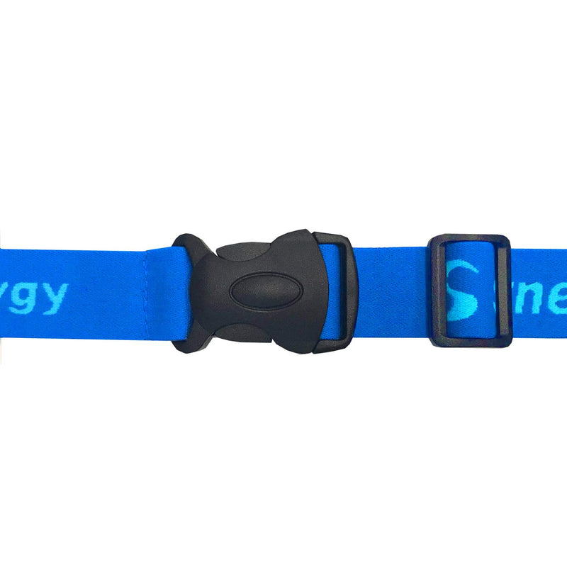 Synergy Running/Triathlon Race Day Number Belt Blue 1-Pack