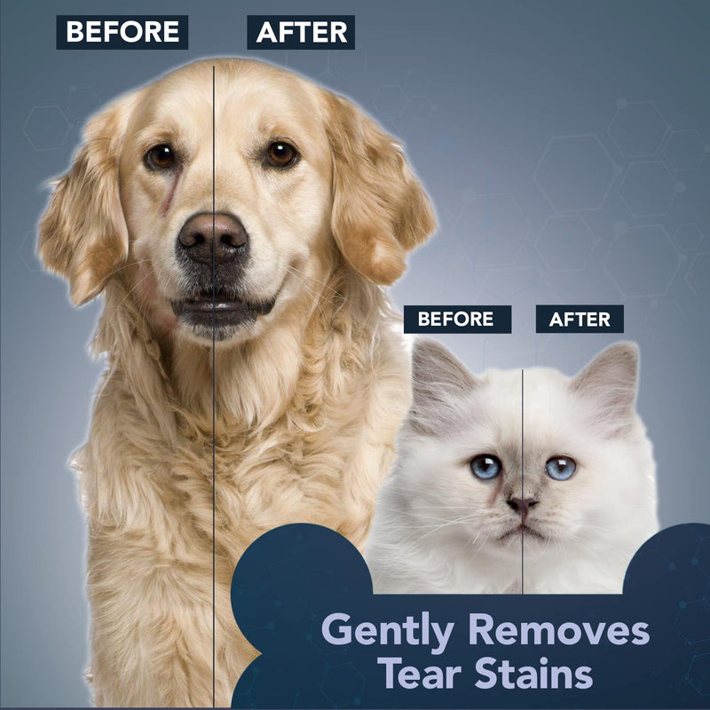 NOVEHA SilverLID Pet Face Wash for Dogs and Cats with Chelated Silver | Daily Tear Stain Remover (2 fl. oz) - BeesActive Australia
