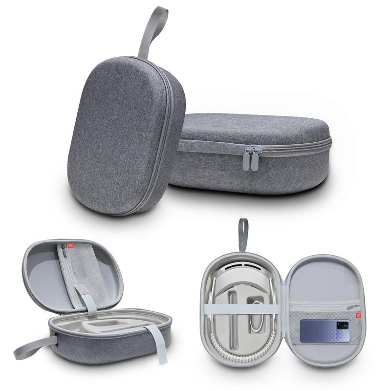 Travel Carrying Case Compatible with Vision Pro,Built-in Larger Storage,Shockproof Anti-Scratch Dual-Layer Oxford Protective Portable Case - BeesActive Australia