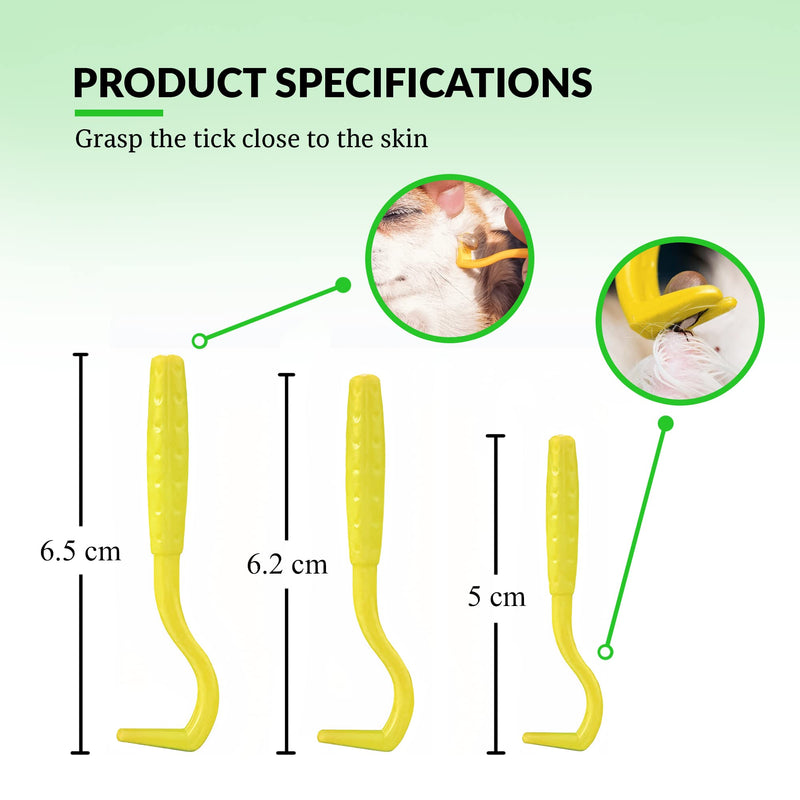 MYDAISY tick tweezers 7 in 1 set with case, human tick tweezers - tick tweezers for dogs, tick card, complete set for removing ticks mix - BeesActive Australia