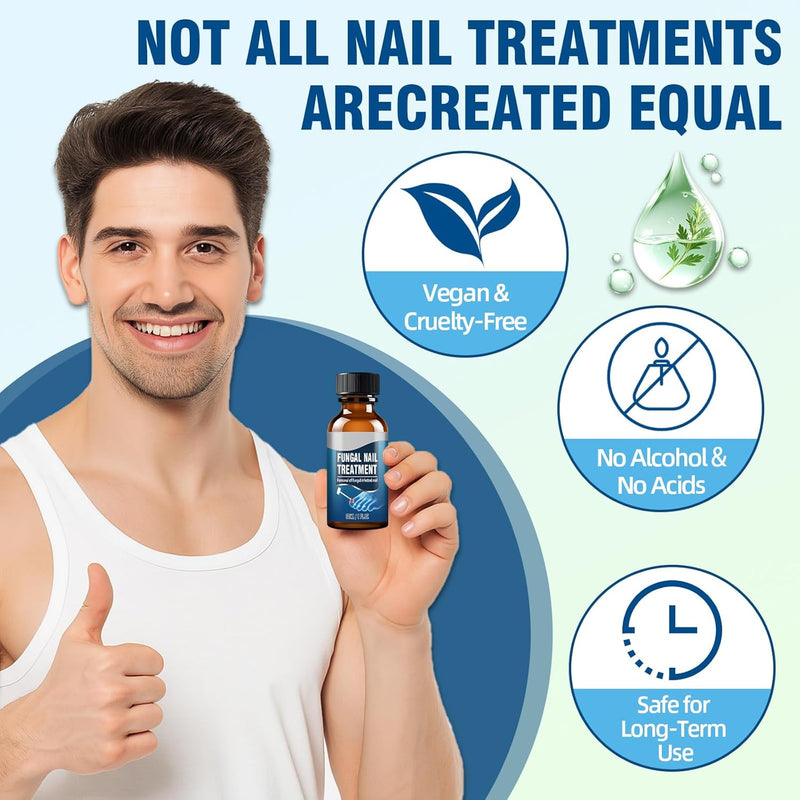 Toenail Fungus Treatment Extra Strength ‚Äì 25% Undecylenic Acid Antifungal Solution for Thick, Discolored Nails ‚Äì Podiatrist Recommended with Tea Tree, Aloe Vera & Soothing Botanicals (1 Pcs) 1 Fl Oz (Pack of 1) - BeesActive Australia