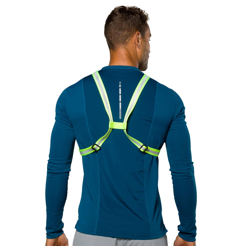 Nathans NS60320-40046-OSFM Hypernight Reflective Vest Lite Safety Yellow