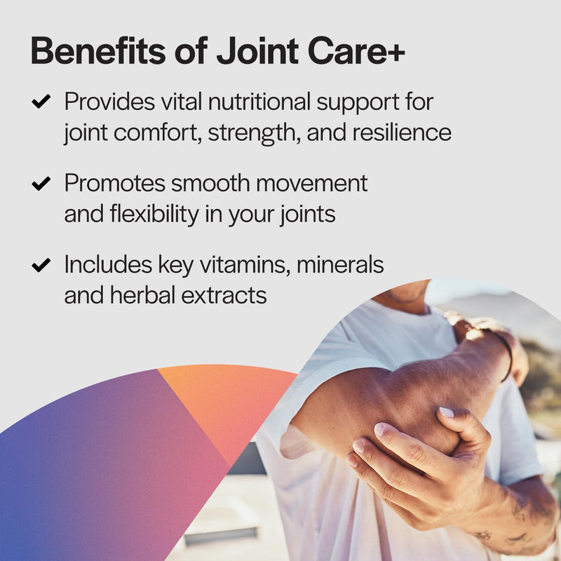 PureFormulas Joint Care + - Premium Joint Support Supplement with Hyaluronic Acid, Glucosamine, MSM, Green Lipped Mussel, Turmeric & More - Non-GMO Formula for Adults (120 Capsules)