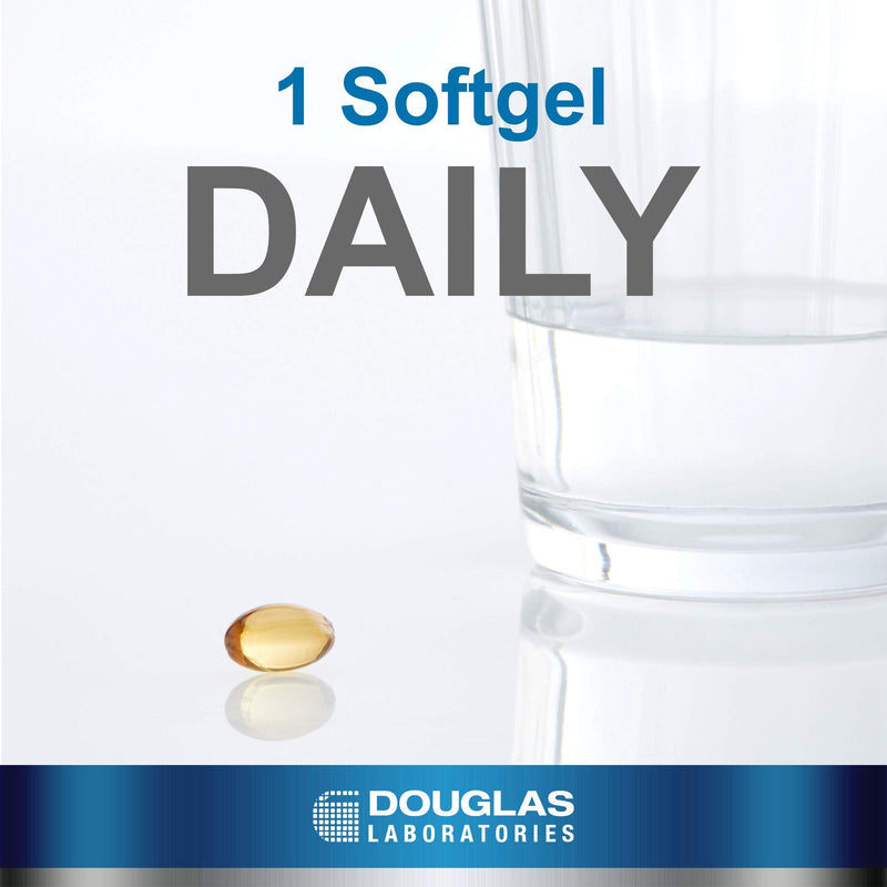 Douglas Laboratories E-400 | Vitamin E for Antioxidant Protection and Cardiovascular Support | 100 Capsules | Vitamin E for Antioxidant Protection and Cardiovascular Support*, Vitamin E helps protect healthy cells from damage* Standard Packaging