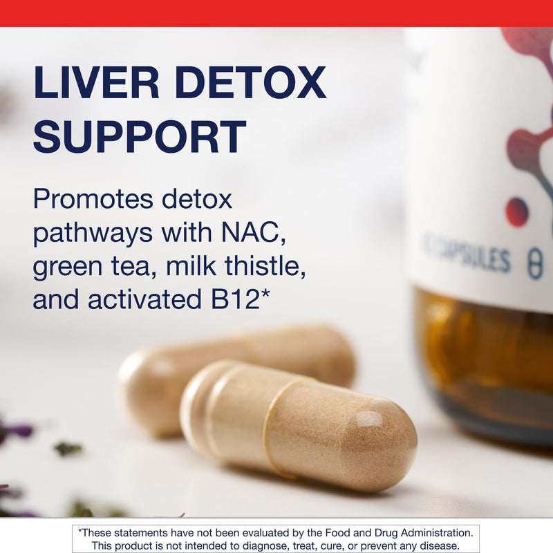 Metagenics AdvaClear, Liver Detox & Antioxidant Support, 42 Capsules | Comprehensive Detox Support Supplement, Liver Health and Antioxidant Defense, Non-GMO and Gluten-Free 42 Count (Pack of 1)