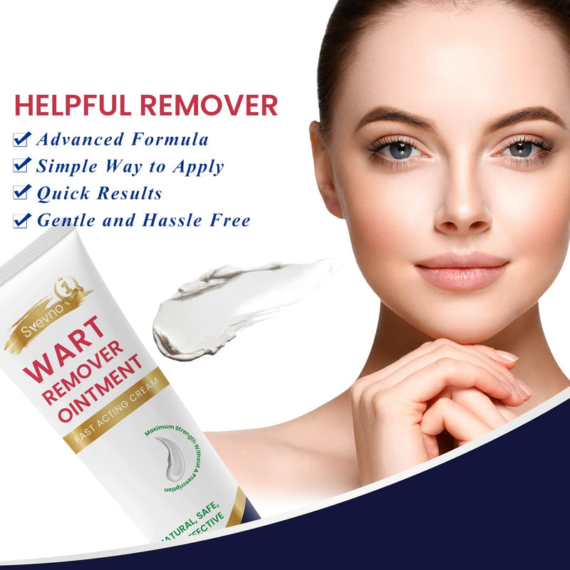 Maximum Strength Fast Acting Wart Cream - Wart Cream with Salicylic Acid - Fast-Acting Wart Ointment, Wart Cream for Warts, Plantar Wart, Genital Warts, Common Wart, Corn - Wart Remover Freeze Off - BeesActive Australia