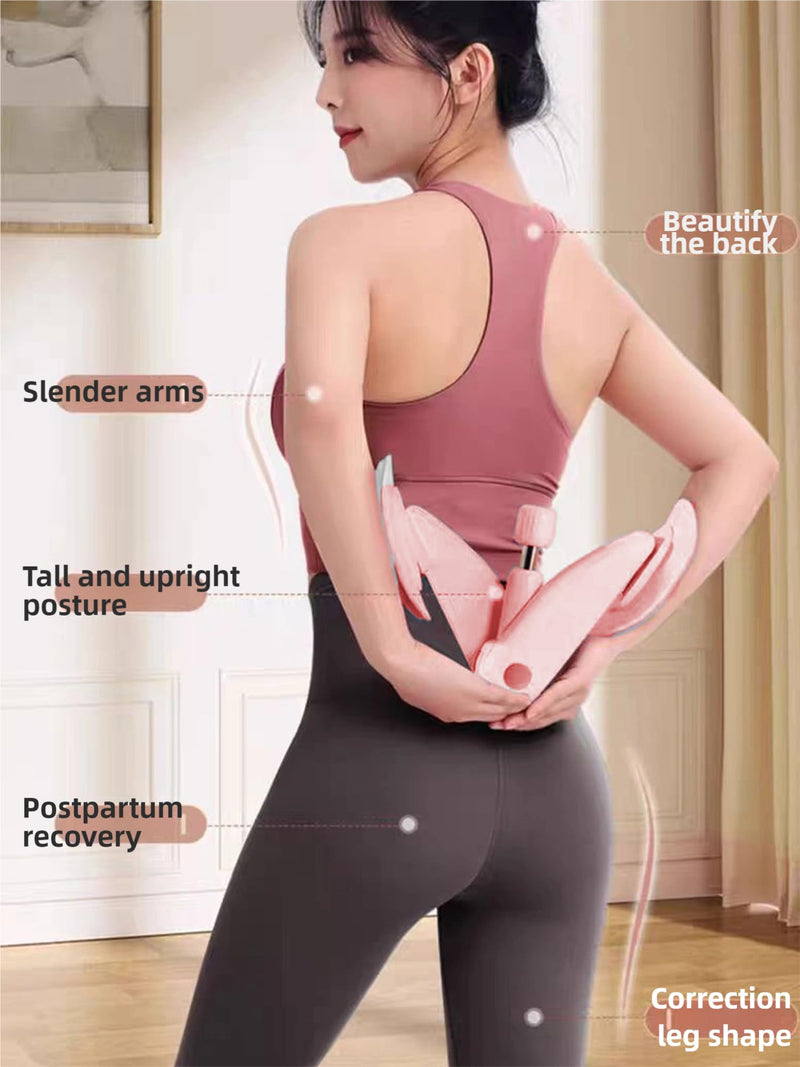 Pelvic Floor Exercise Devices for Women, Kegel Inner Thigh Exerciser, Adjustable Resistance Thigh Trainer, 360°Rotatable Pads, TIME&Call Calculate Exerciser for Home Workout, Hip Strengtheners