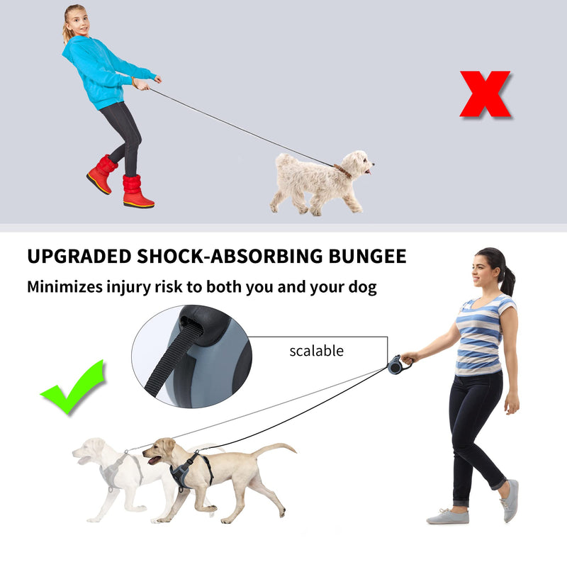 Cat harness and cat leash set, automatic retractable dog leash with harness for cats, escape-proof cat leash, cat harness set with leash for cats, kittens, dogs (M, grey) - BeesActive Australia