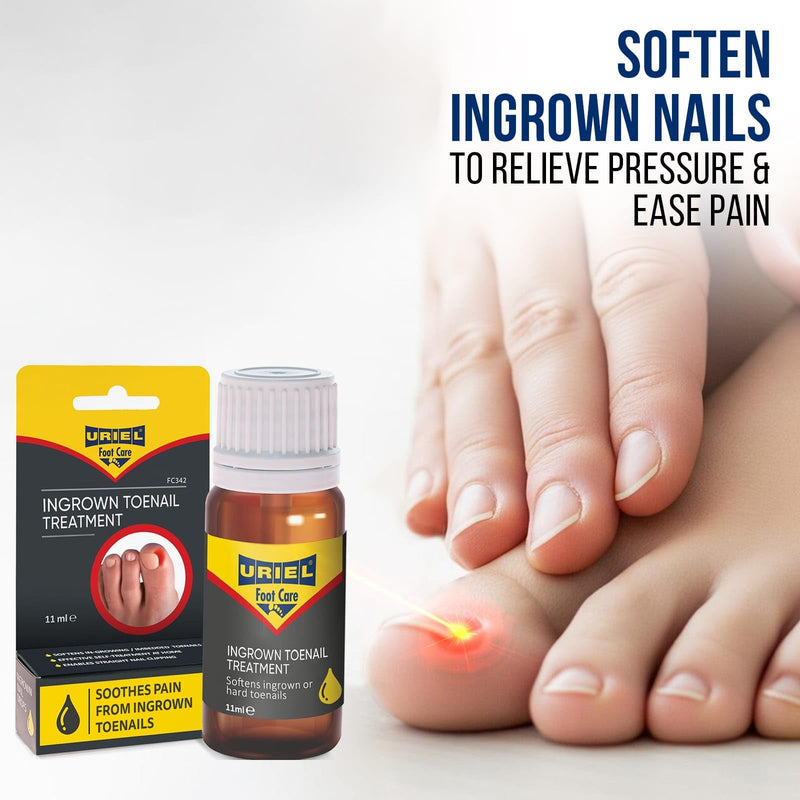 URIEL UPGRADED Ingrown Toenail Treatment, Ingrown Toenail Removal Kit, Ingrown Toenail Corrector, Ingrown Nail Kit Ingrown Toenail Tool 11 ml 0.37 Fl Oz (Pack of 1) - BeesActive Australia