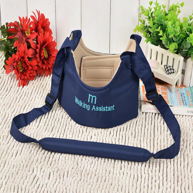 Adjustable Baby Walking Harness Toddler Walk Harness Walking Assistance for Baby,Easy-to-Wear Walking Learning Helper for Boys and Girls 8-14 Months (Cyan) Cyan - BeesActive Australia