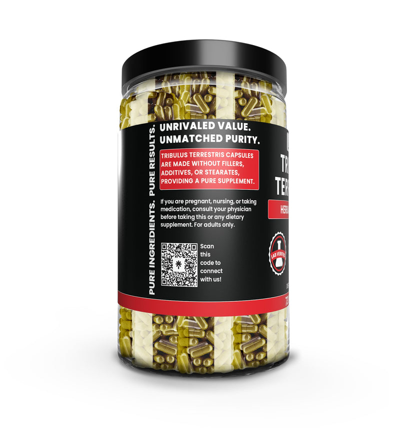 Pure Original Ingredients Tribulus Terrestris, No Magnesium Or Rice Fillers, Always Pure, Lab Verified (730 Capsules)