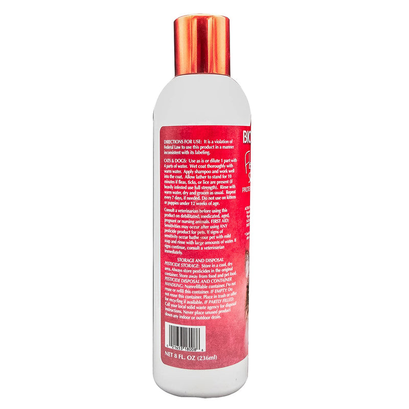 Bio-Groom Flea & Tick Dog Shampoo – Flea and Tick Prevention for Dogs, Cat Flea Treatment, Cruelty-Free, Made in USA, Natural Tick Repellent, Protein-Lanolin Shampoo – 8 fl oz 1-Pack - BeesActive Australia
