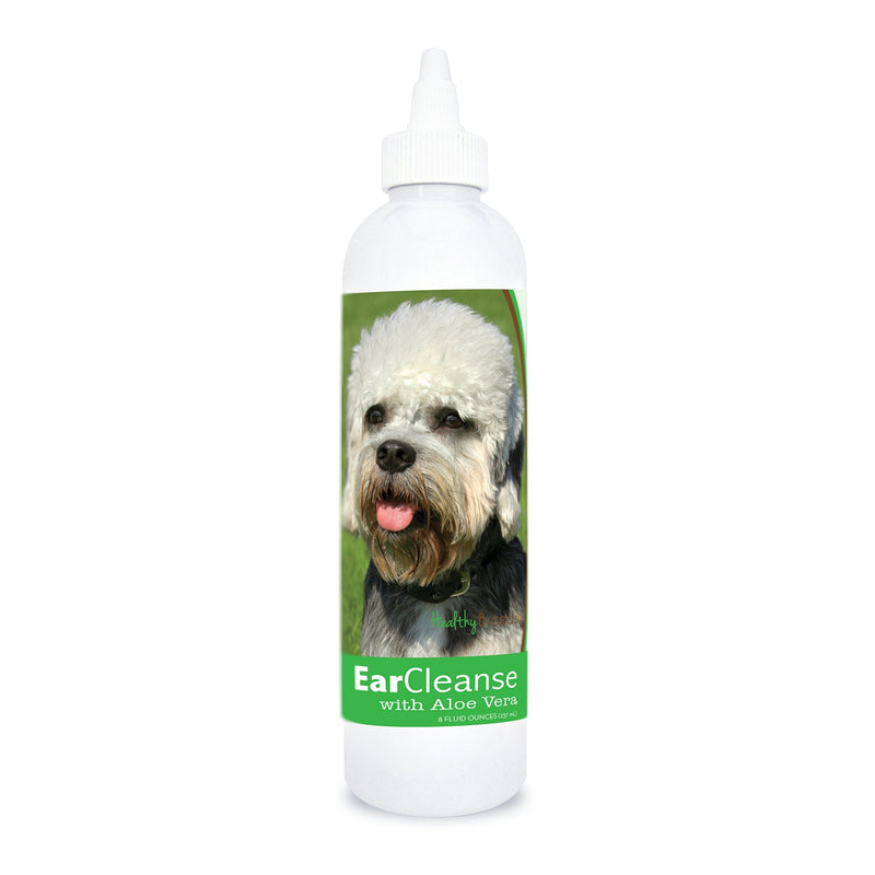 Healthy Breeds Dandie Dinmont Terrier Ear Cleanse with Aloe Vera Cucumber Melon 8 oz