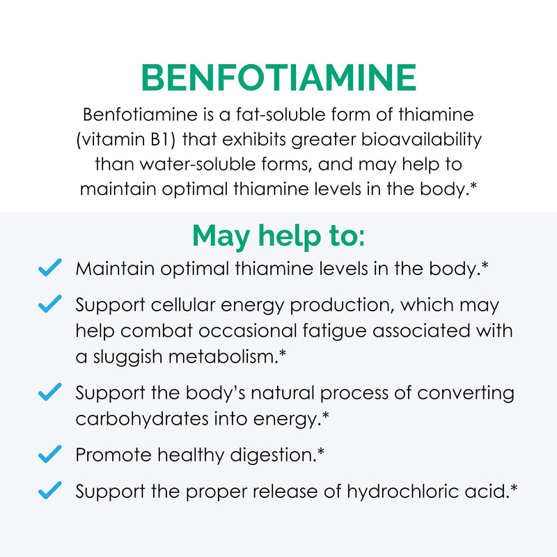 Rootcology by Dr. Izabella Wentz | Benfotiamine | 300mg Benfotiamine Form of Thiamine (Vitamin B1) | 120 Capsules